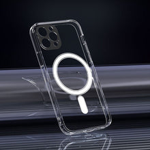 Načítať obrázok do zobrazovača galérie, Premium Camera Protected Clear MagSafe Magnetic Case Ochranný Kryt pre iPhone 15 Pro Max