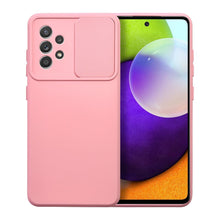 Načítať obrázok do zobrazovača galérie, Camera Lens Slider PINK Ochranný Kryt pre Samsung Galaxy A52 / A52 5G / A52s