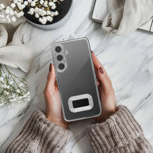 Načítať obrázok do zobrazovača galérie, Shockproof Case Strieborný Ochranný Kryt s ochranou fotoaparátu pre Samsung Galaxy A55