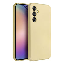 Načítať obrázok do zobrazovača galérie, Metallic Gold Ochranný Kryt pre Samsung Galaxy A55