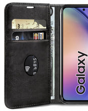Načítať obrázok do zobrazovača galérie, Knižkové Magnetické Púzdro Black pre Samsung Galaxy A34 5G

