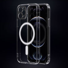 Načítať obrázok do zobrazovača galérie, Premium Camera Protected Clear MagSafe Magnetic Case Ochranný Kryt pre iPhone 15 Pro Max
