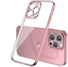 Načítať obrázok do zobrazovača galérie, Luxury Plate Case Pink Ochranný Kryt pre iPhone 15 Pro