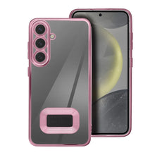 Načítať obrázok do zobrazovača galérie, Shockproof Case Pink Ochranný Kryt s ochranou fotoaparátu pre Samsung Galaxy S24