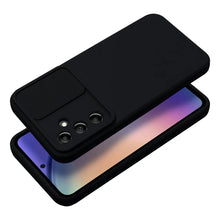 Načítať obrázok do zobrazovača galérie, Camera Lens Slider Black Ochranný Kryt pre Samsung Galaxy A54 5G