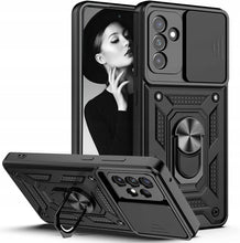 Načítať obrázok do zobrazovača galérie, Hybrid Camshield Rugged Case Black Ochranný Kryt pre Samsung Galaxy A34 5G