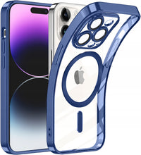 Načítať obrázok do zobrazovača galérie, Secret Magsafe Navy Ochranný Kryt pre iPhone 14 Pro Max