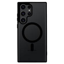 Načítať obrázok do zobrazovača galérie, Matt MagSafe Black Magnetic Case Ochranný Kryt pre Samsung Galaxy S23 Ultra