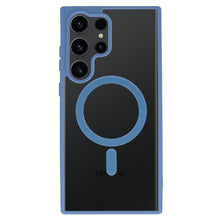 Načítať obrázok do zobrazovača galérie, Matt MagSafe Blue Magnetic Case Ochranný Kryt pre Samsung Galaxy S23 Ultra
