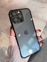 Načítať obrázok do zobrazovača galérie, Luxury Plate Case Black Ochranný Kryt pre iPhone 13