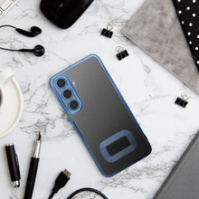 Načítať obrázok do zobrazovača galérie, Shockproof Case Modrý Ochranný Kryt s ochranou fotoaparátu pre Samsung Galaxy A55