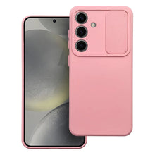 Načítať obrázok do zobrazovača galérie, Camera Lens Slider Pink Ochranný Kryt pre Samsung Galaxy A55
