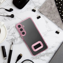 Načítať obrázok do zobrazovača galérie, Shockproof Case Ružový Ochranný Kryt s ochranou fotoaparátu pre Samsung Galaxy A55