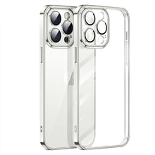 Načítať obrázok do zobrazovača galérie, Luxury Plate Case Silver Ochranný Kryt pre iPhone 13