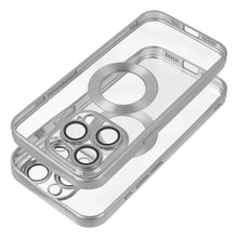 Načítať obrázok do zobrazovača galérie, Shockproof Case Silver Ochranný Kryt s ochranou fotoaparátu pre iPhone 16
