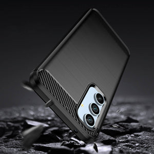 Carbon Black Ochranný Kryt pre Samsung Galaxy A54 5G