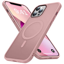 Načítať obrázok do zobrazovača galérie, Matte MagSafe Case Pink Ochranný Kryt pre iPhone 15 Pro