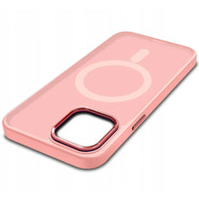 Načítať obrázok do zobrazovača galérie, Matte MagSafe Case Pink Ochranný Kryt pre iPhone 15 Pro