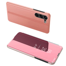 Načítať obrázok do zobrazovača galérie, Smart Clear View Pink Ochranný Kryt pre Samsung Galaxy S23