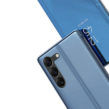 Načítať obrázok do zobrazovača galérie, Smart Clear View Blue Ochranný Kryt pre Samsung Galaxy S23