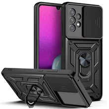 Načítať obrázok do zobrazovača galérie, Hybrid Camshield Ring Rugged Case Black Ochranný Kryt pre Samsung Galaxy A33 5G