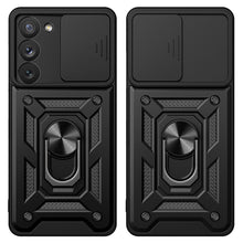 Načítať obrázok do zobrazovača galérie, Hybrid Camshield Rugged Case Black Ochranný Kryt pre Samsung Galaxy A54 5G