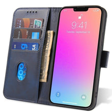 Načítať obrázok do zobrazovača galérie, Elegant Case Blue Ochranný Knižkový Kryt pre Samsung Galaxy A54 5G