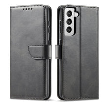 Načítať obrázok do zobrazovača galérie, Elegant Case Black Ochranný Knižkový Kryt pre Samsung Galaxy A34 5G
