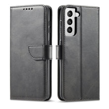Načítať obrázok do zobrazovača galérie, Elegant Case Black Ochranný Knižkový Kryt pre Samsung Galaxy A54 5G