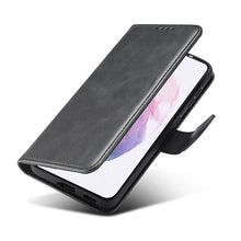 Načítať obrázok do zobrazovača galérie, Elegant Case Black Ochranný Knižkový Kryt pre Samsung Galaxy S23 Ultra