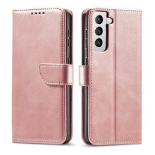 Načítať obrázok do zobrazovača galérie, Elegant Case Pink Ochranný Knižkový Kryt pre Samsung Galaxy A54 5G
