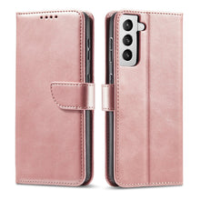 Načítať obrázok do zobrazovača galérie, Elegant Case Pink Ochranný Knižkový Kryt pre Samsung Galaxy A54 5G
