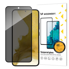 Načítať obrázok do zobrazovača galérie, Anti-Spy Privacy Glass Black Tvrdené sklo pre Samsung Galaxy S23