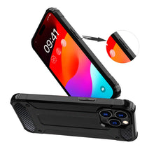 Načítať obrázok do zobrazovača galérie, Hybrid Armor Black Ochranný Kryt pre iPhone 16 Pro