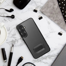 Načítať obrázok do zobrazovača galérie, Shockproof Case Čierny Ochranný Kryt s ochranou fotoaparátu pre Samsung Galaxy A55