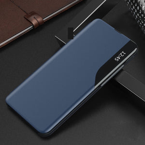 Eco-Leather Smart Blue Ochranný Kryt pre Samsung Galaxy S23 Plus