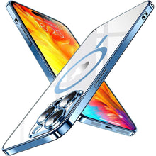 Načítať obrázok do zobrazovača galérie, Secret Magsafe Navy Ochranný Kryt pre iPhone 15 Pro Max