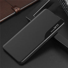 Načítať obrázok do zobrazovača galérie, Eco-Leather Smart Black Ochranný Kryt pre Samsung Galaxy A33 5G