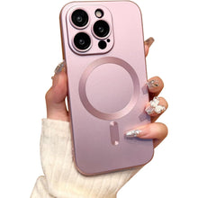 Načítať obrázok do zobrazovača galérie, Camera Lens Protect MagSafe Silicone Case Pink Ochranný Kryt pre iPhone 13 Pro Max