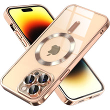 Načítať obrázok do zobrazovača galérie, Secret Magsafe Gold Ochranný Kryt pre iPhone 14 Pro Max