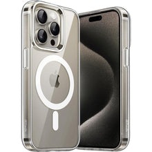 Načítať obrázok do zobrazovača galérie, Clear MagSafe Magnetic Case Ochranný Kryt pre iPhone 15 Pro