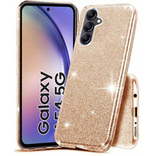 Načítať obrázok do zobrazovača galérie, Glitter Gold Ochranný Kryt pre Samsung Galaxy A54 5G