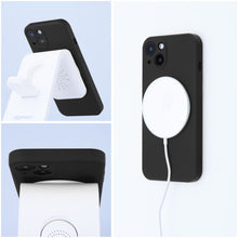 Načítať obrázok do zobrazovača galérie, MagSafe Silicone Case Black Ochranný Kryt pre iPhone 12