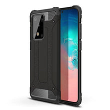 Načítať obrázok do zobrazovača galérie, Hybrid Armor Black Ochranný Kryt pre Samsung Galaxy S20 Plus