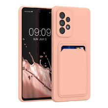 Načítať obrázok do zobrazovača galérie, Card Wallet Pink Ochranný Kryt pre Samsung Galaxy A53 5G
