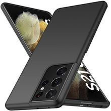 Načítať obrázok do zobrazovača galérie, Ultra Slim Black Ochranný Kryt pre Samsung Galaxy S21 Ultra