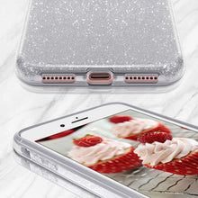 Načítať obrázok do zobrazovača galérie, Glitter Silver Ochranný Kryt pre iPhone 7 Plus / 8 Plus