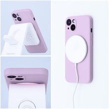 Načítať obrázok do zobrazovača galérie, MagSafe Silicone Case Pink Ochranný Kryt pre iPhone 12 Mini