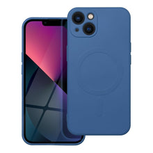 Načítať obrázok do zobrazovača galérie, MagSafe Silicone Case Navy Ochranný Kryt pre iPhone 13