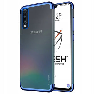 Luxury Plate Case Blue Ochranný Kryt pre Samsung Galaxy A70